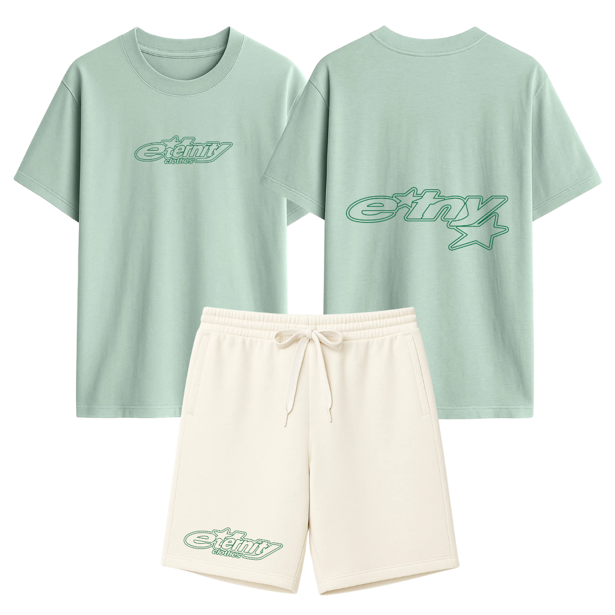 Conjunto Paradise verde