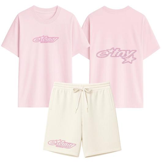 Conjunto Paradise rosa