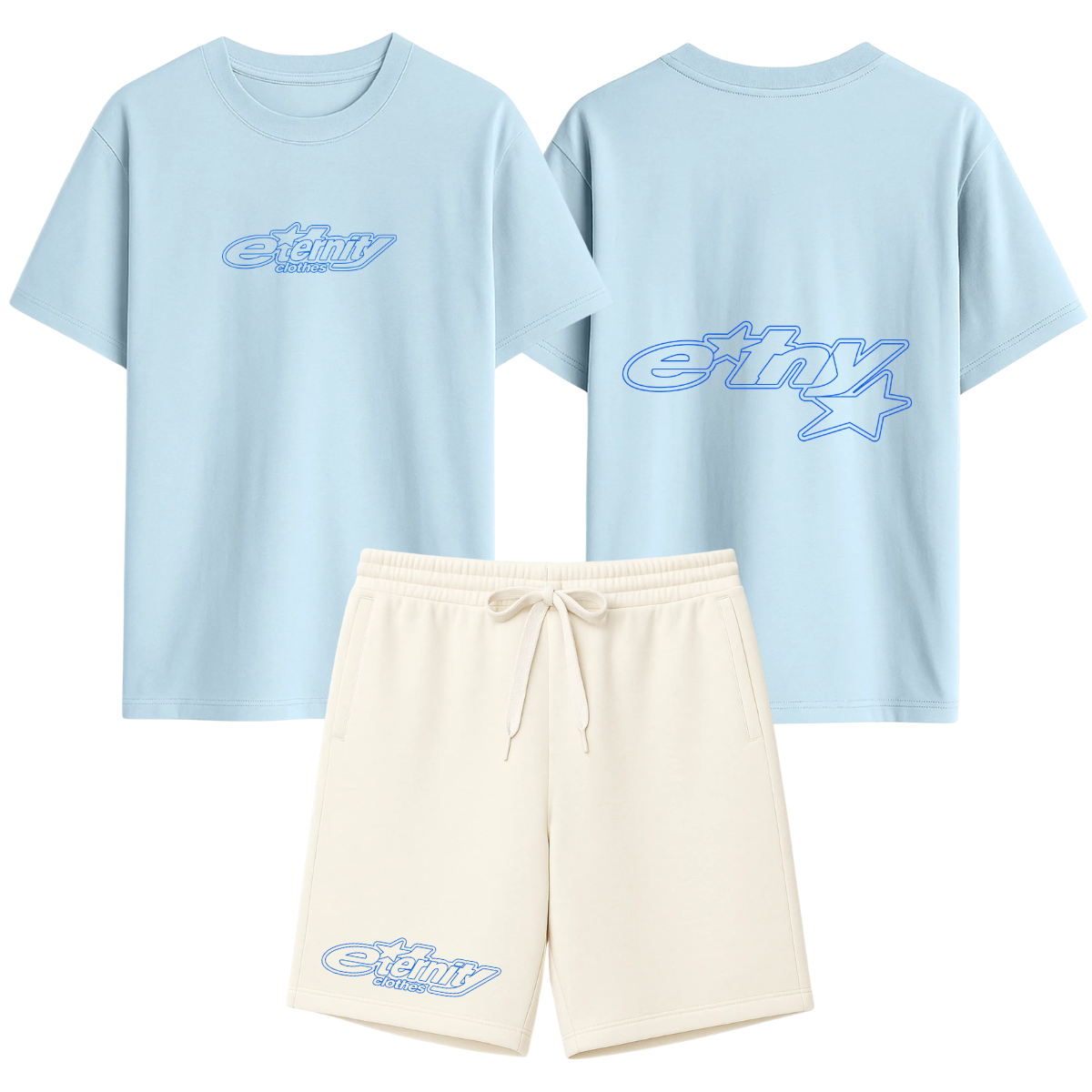 Conjunto Paradise azul