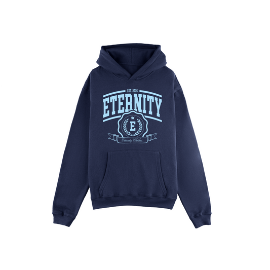 Hoodie Navy Crest