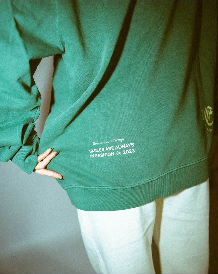 Sudadera Green Crown