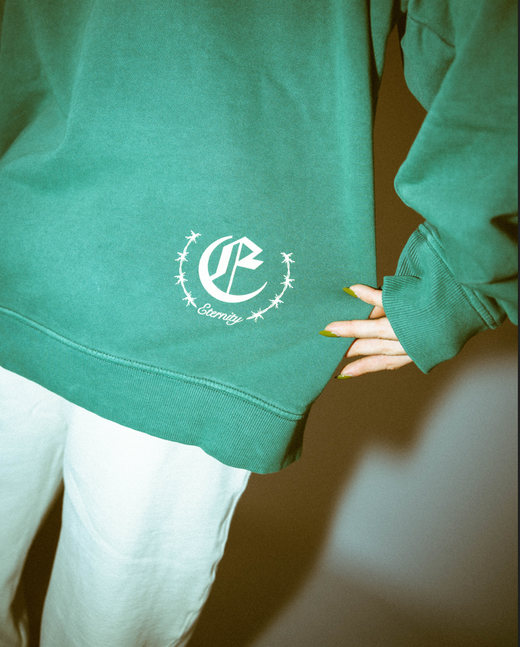 Sudadera Green Crown